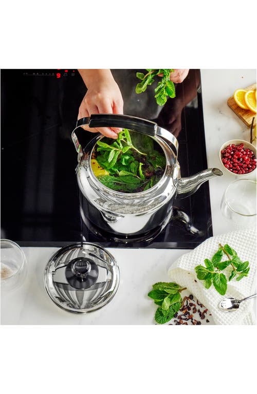 Demeyere Resto 4.2-quart Stainless Steel Kettle In Silver