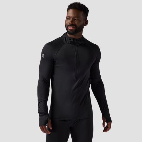 Men's Bga Pines Microgrid Ul Baselayer 1/2-zip Scuba Top