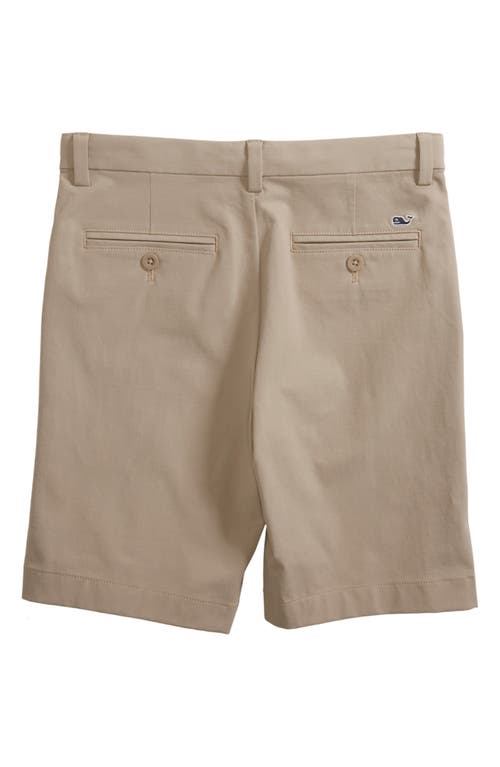 Vineyard Vines Kids' Performance Breaker Shorts In Brown