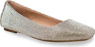CHASE AND CHLOE Rhinestone Flat