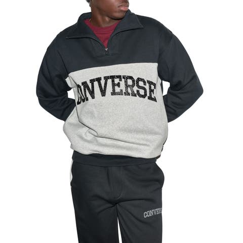 Chuck Color Block Half Zip Sweatshirt