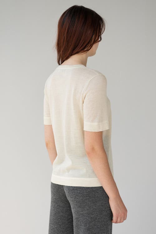 Sskein Sweater Tee In Ivory