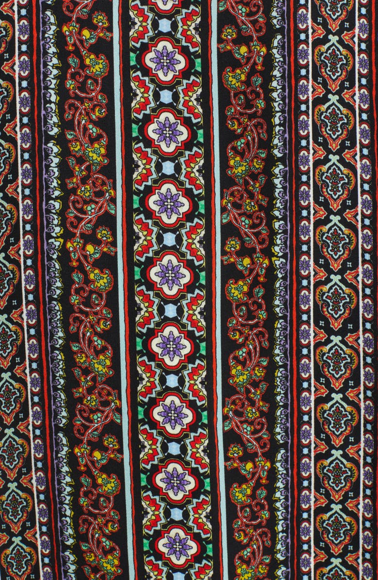 Alice + Olivia Lynn Print Mid-Length Kimono, Alternate, color, 