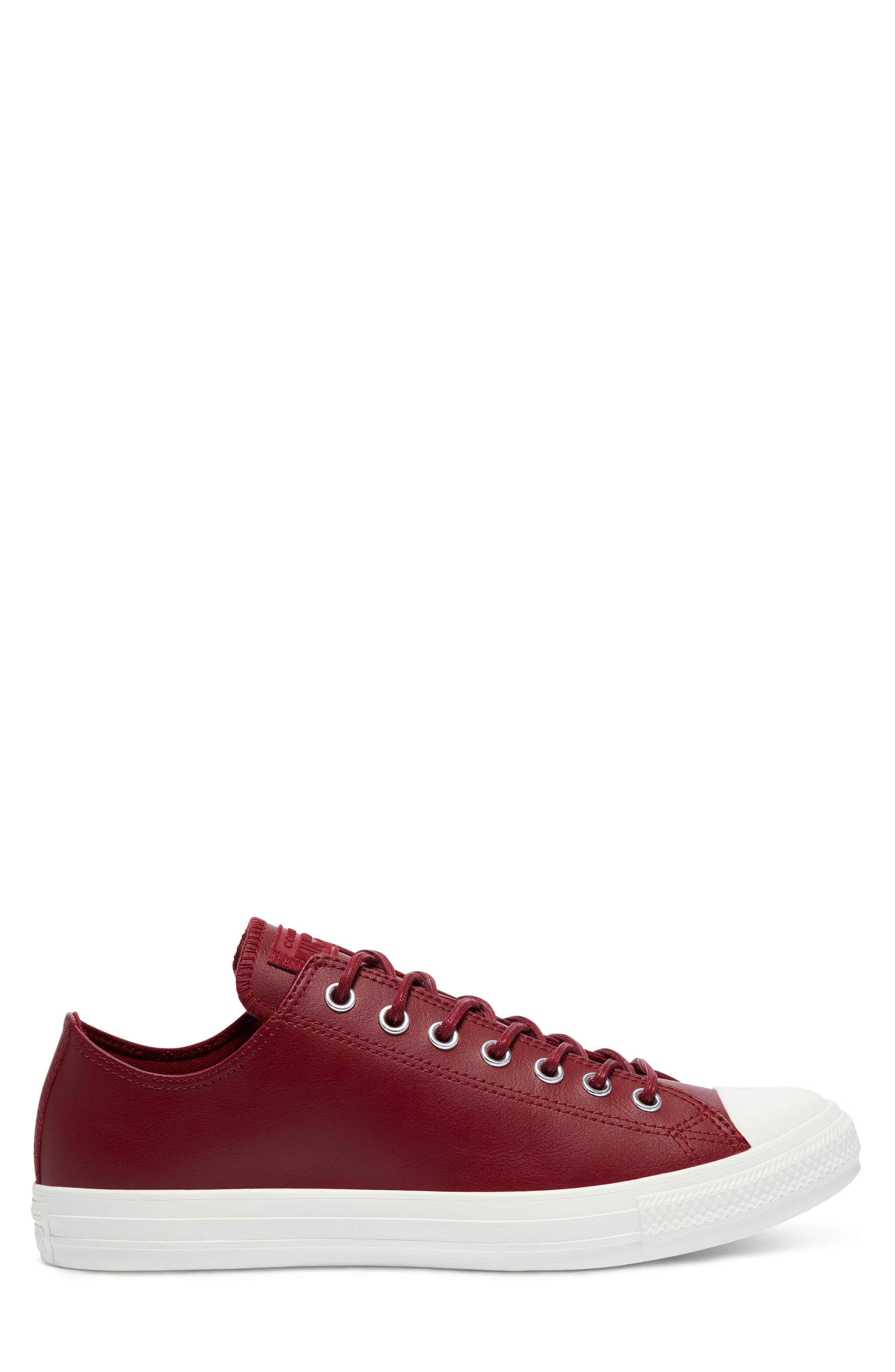Converse Chuck Taylor<sup>®</sup> Low Top Leather Sneaker, Alternate, color, 