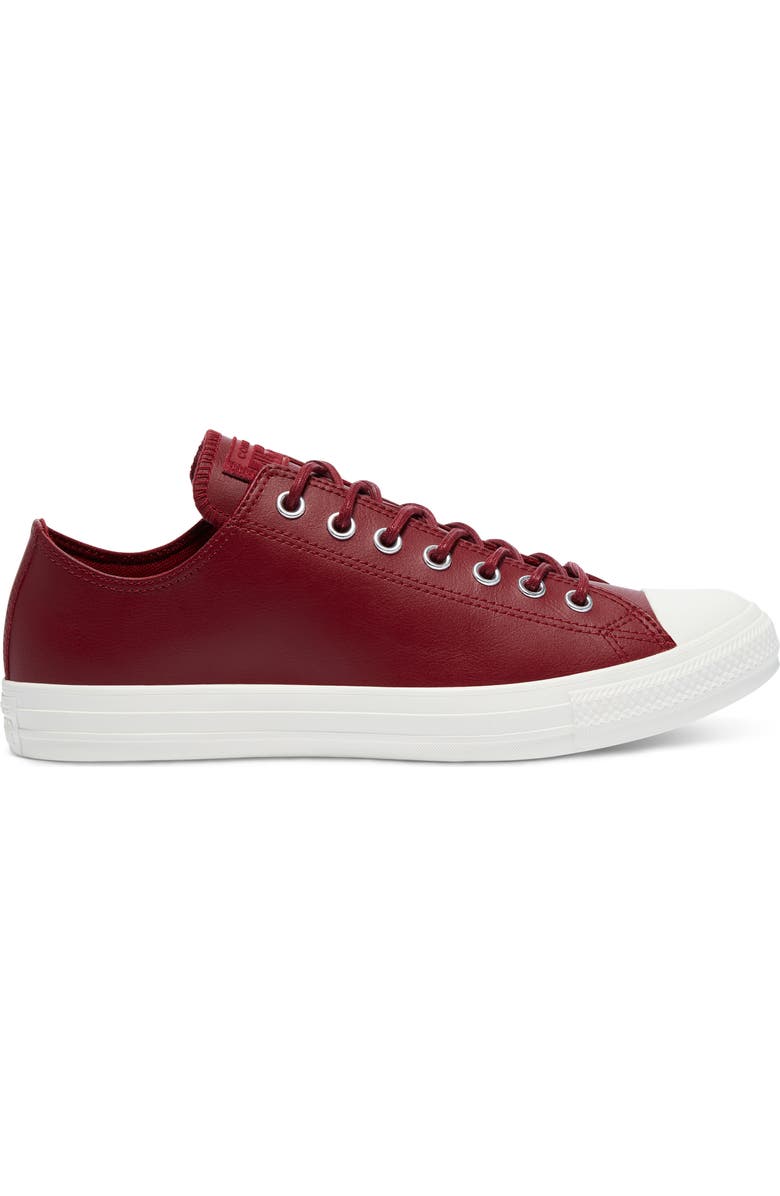 Converse Chuck Taylor<sup>®</sup> Low Top Leather Sneaker, Alternate, color,