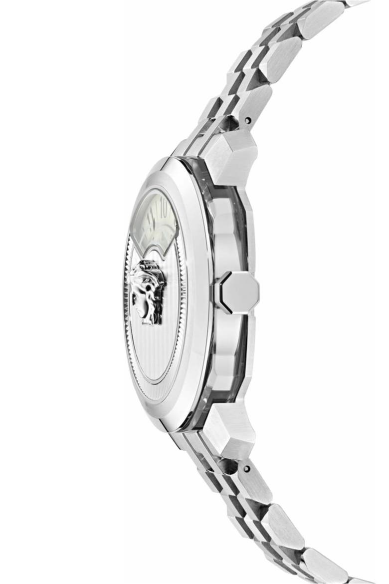 Dylos Bracelet Watch, 39mm, Alternate, color, STAINLESS STEEL
