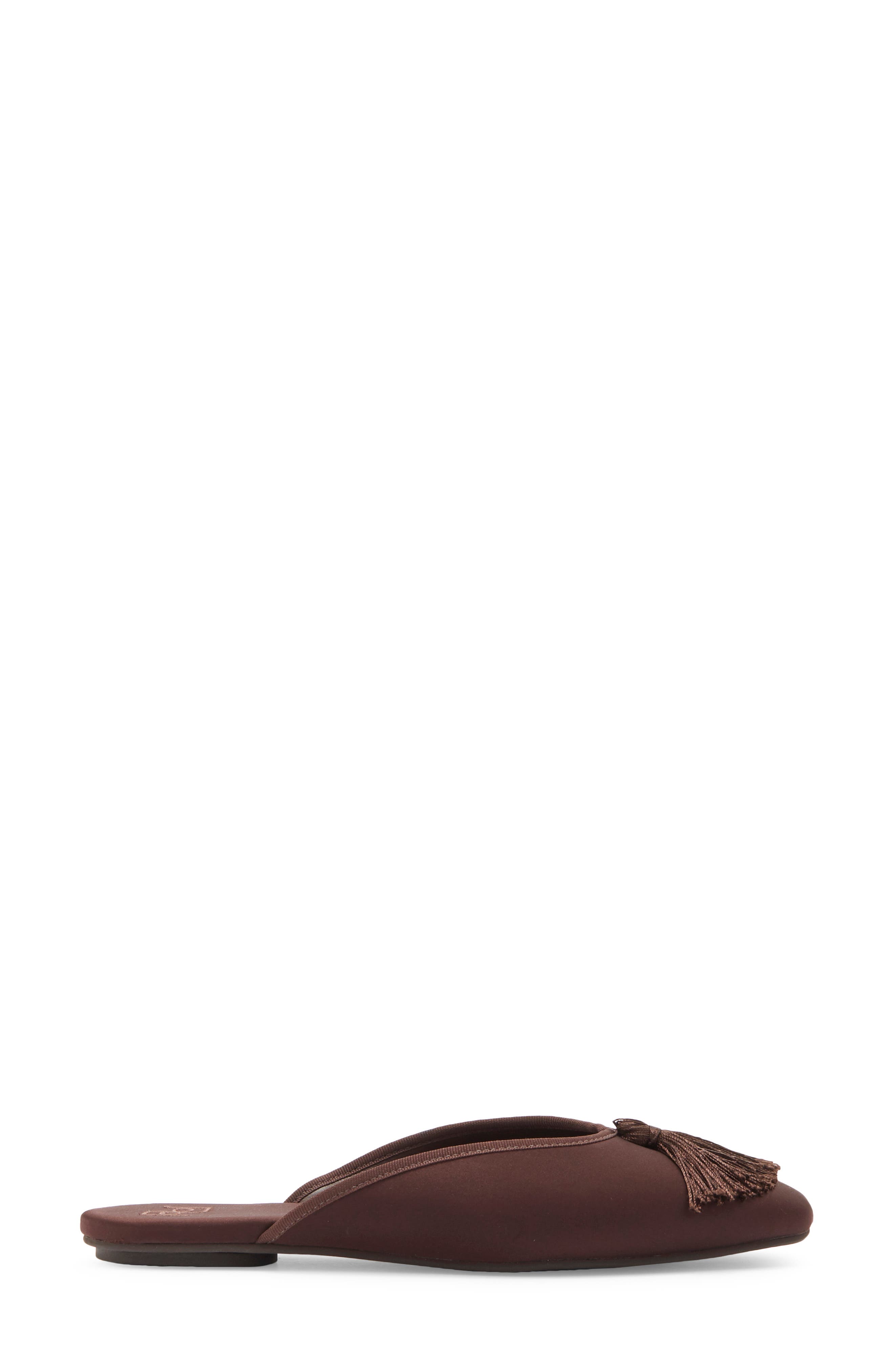 Priya Mule, Alternate, color, CAFE SATIN