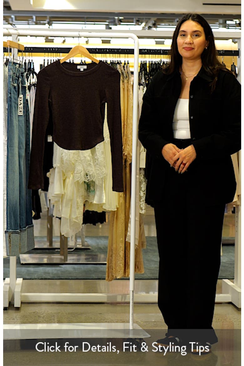 Neema Ribbed Long Sleeve T-Shirt video