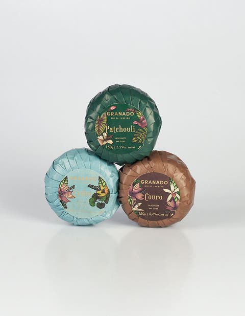 Patchouli Soap Trio