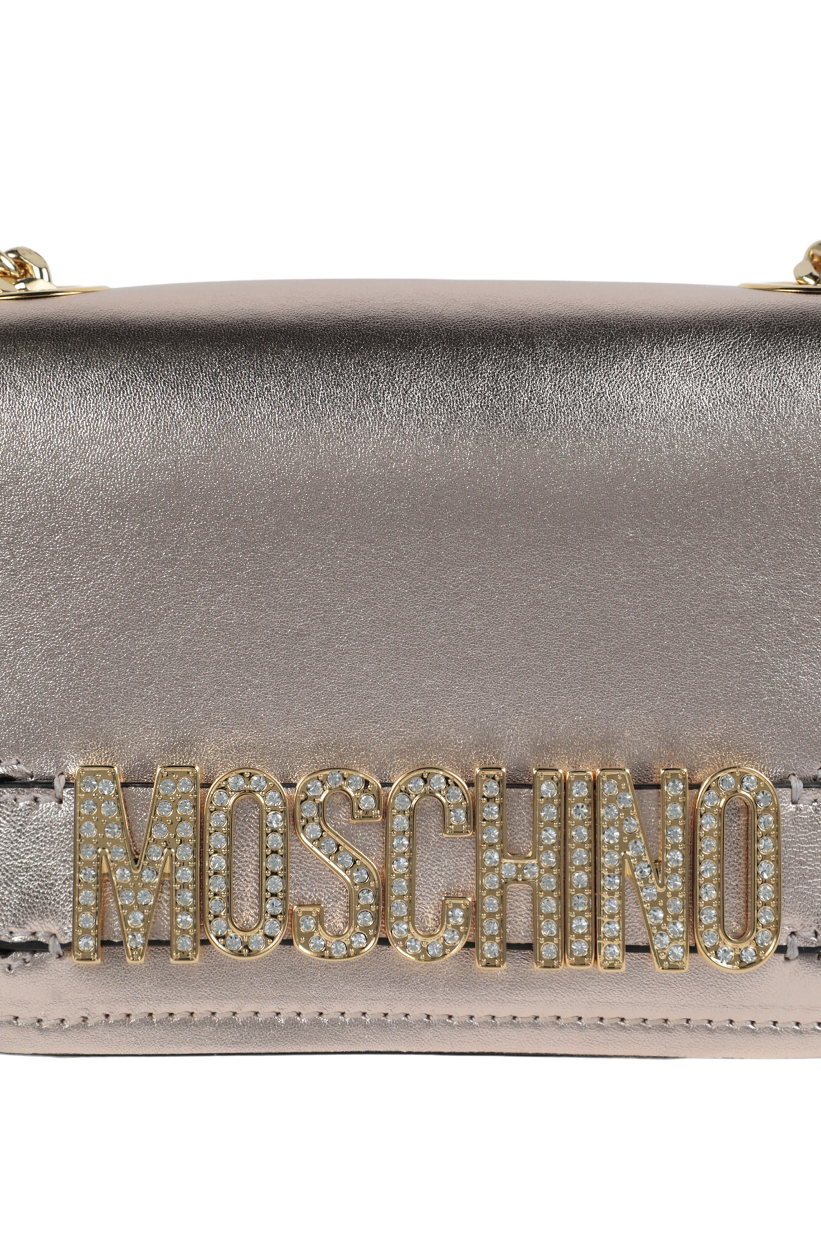 Moschino Crossbody Bag, Alternate, color, 