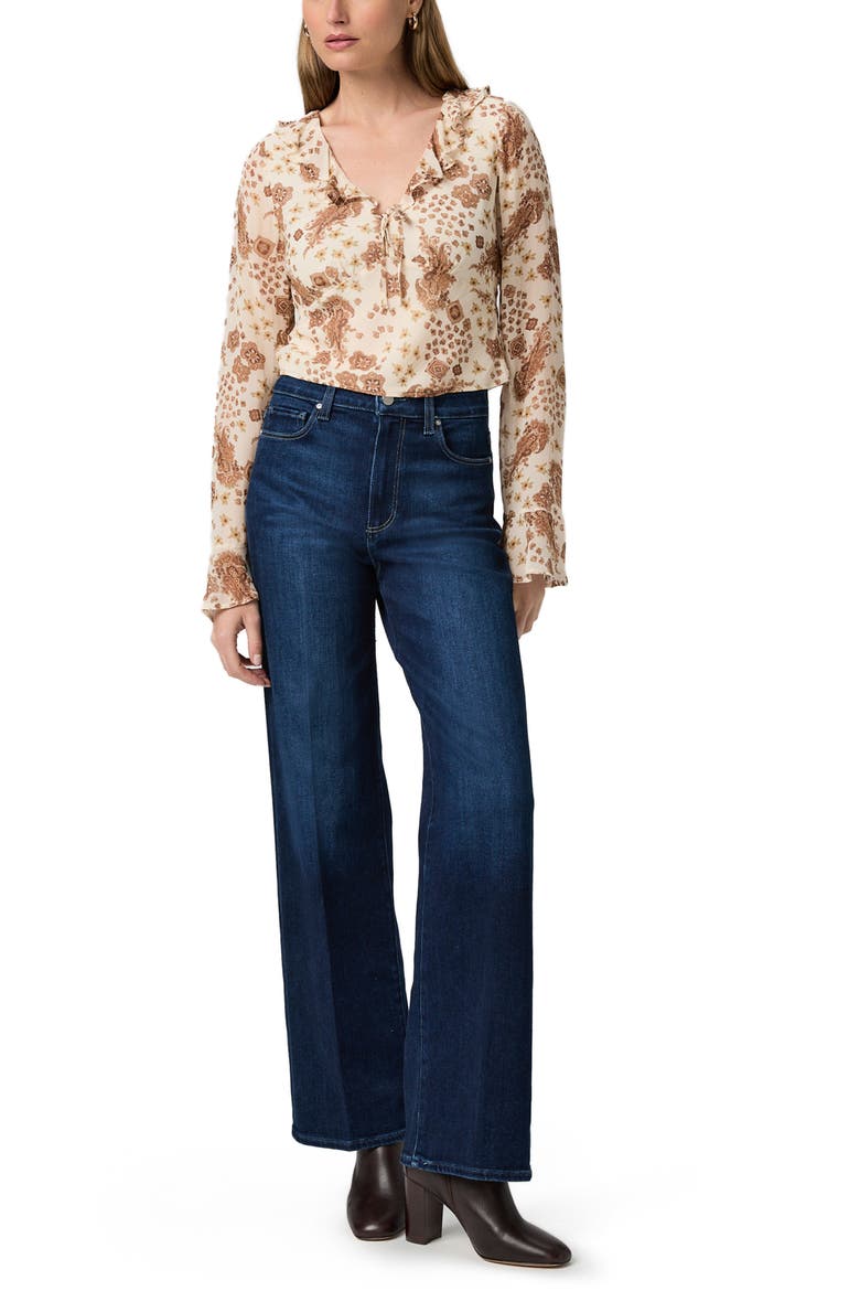 Delamar Silk Top, Alternate, color, ECRU MULTI