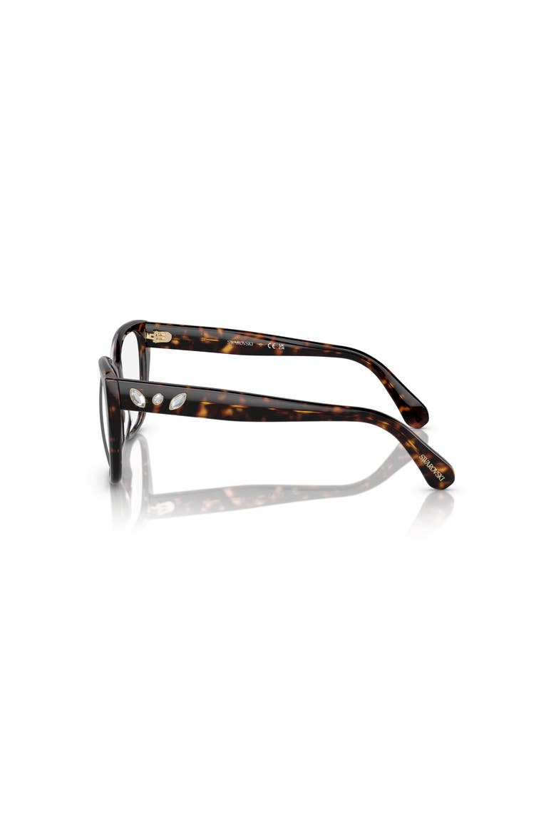 53mm Irregular optical glasses, Alternate, color, Tortoise