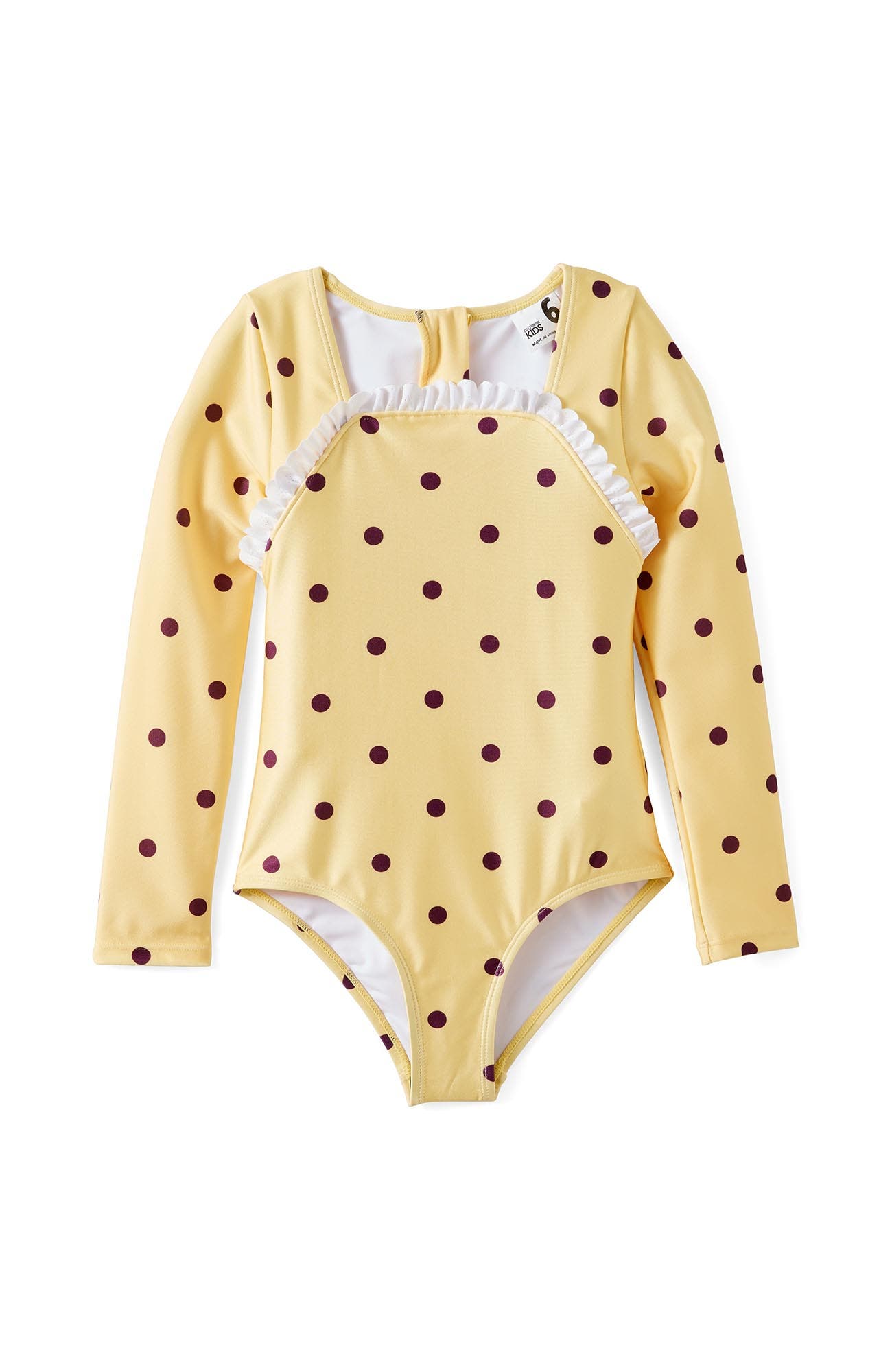 Baby Yellow Bordeaux Spot
