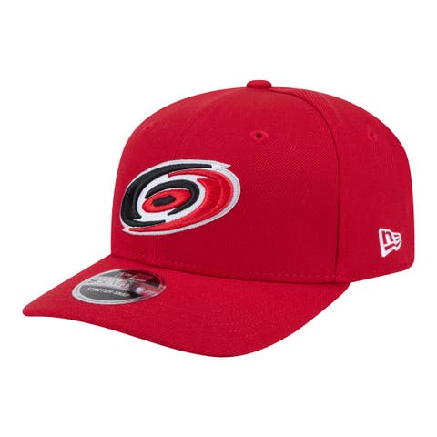 Men's New Era  Red Carolina Hurricanes 9SEVENTY COOLERA Adjustable Hat