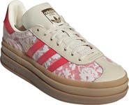 スニーカー adidas originals Gazelle Bold Liberty London Better Scarlet Womens adidas x Liberty London Gazelle Bold Athletic Shoe