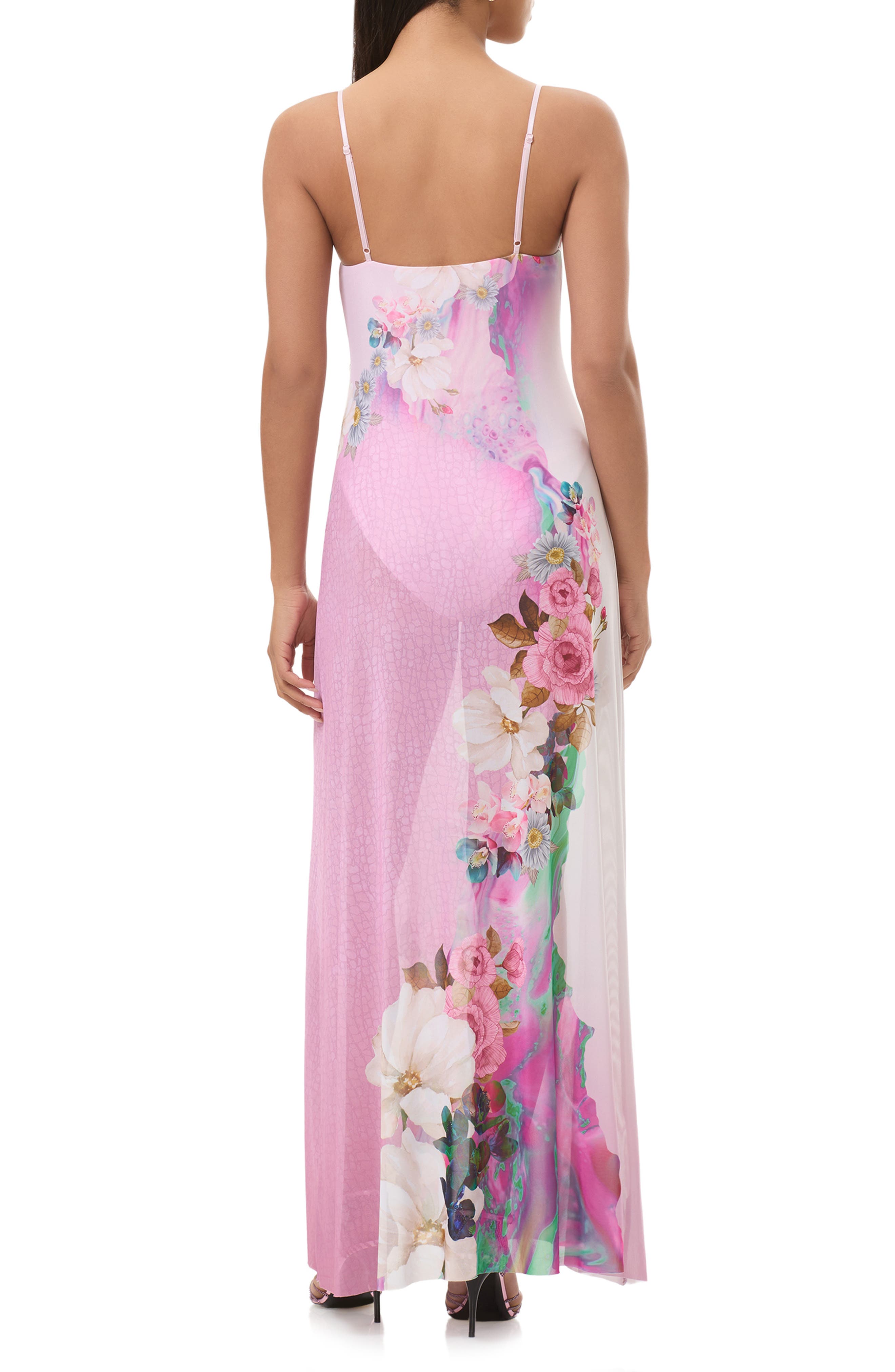 Rivka Sheer Maxi Dress - image 2