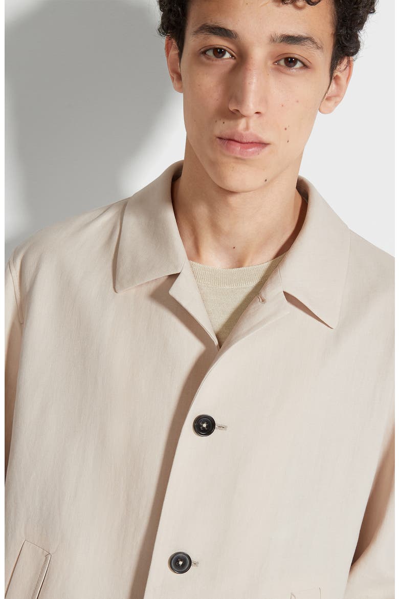 Oasi Linen Chore Jacket, Alternate, color, IUTA