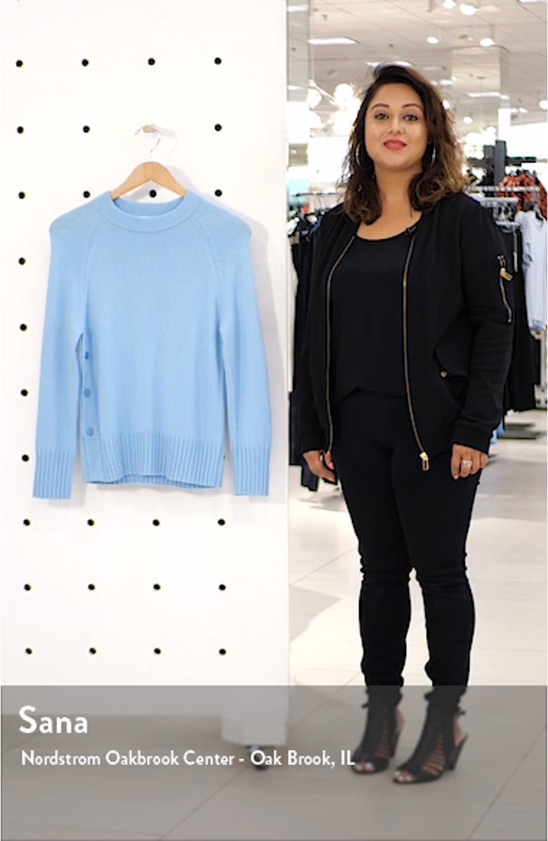 Side Button Sweater, sales video thumbnail