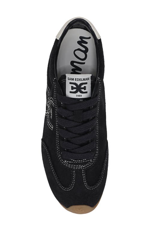 Sam Edelman Isella Sneaker Midnight Blue Suede In Multi