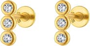 Outofoffice Triple Pavé Gold Earring Charm