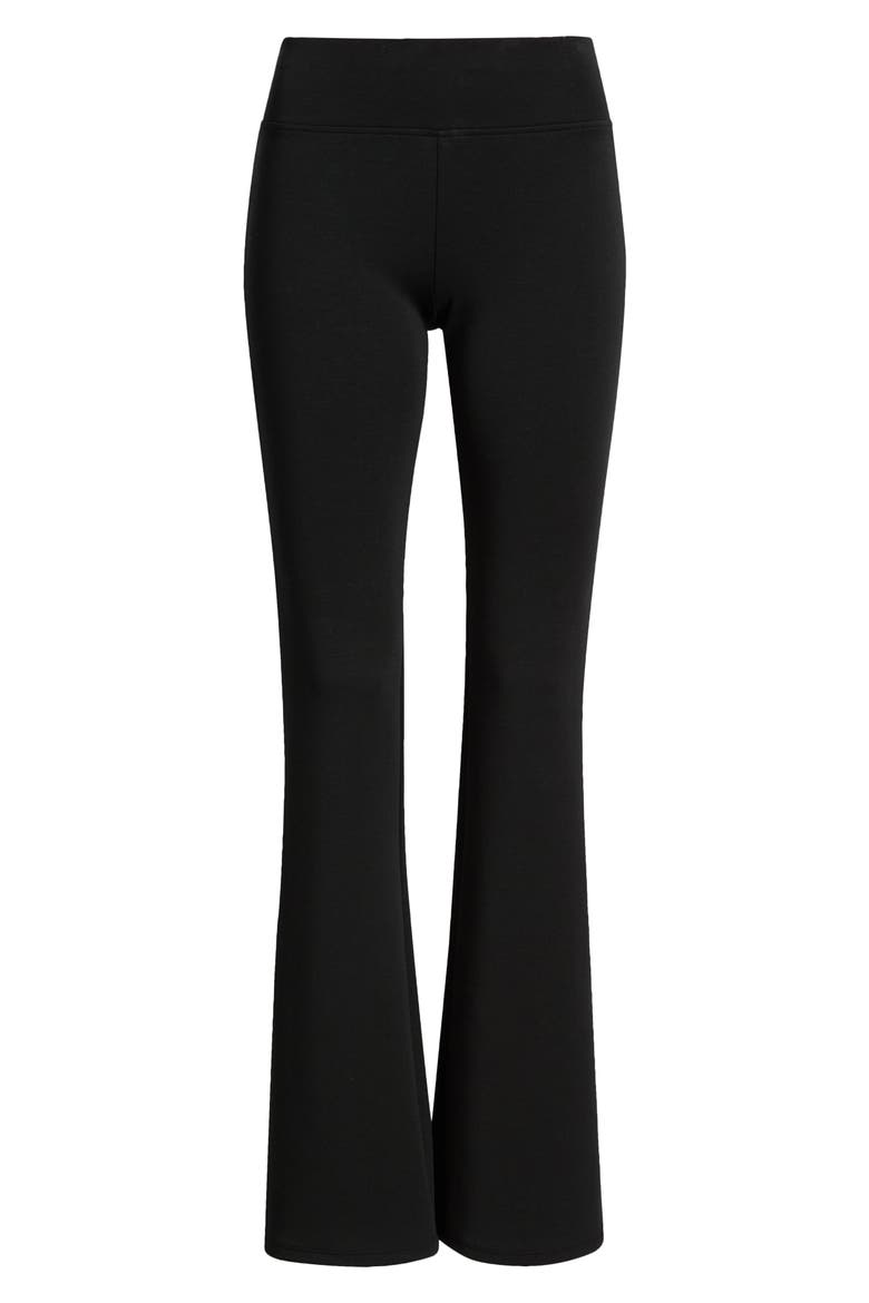 Jessa Flare Leg Lounge Pants, Alternate, color, BLACK