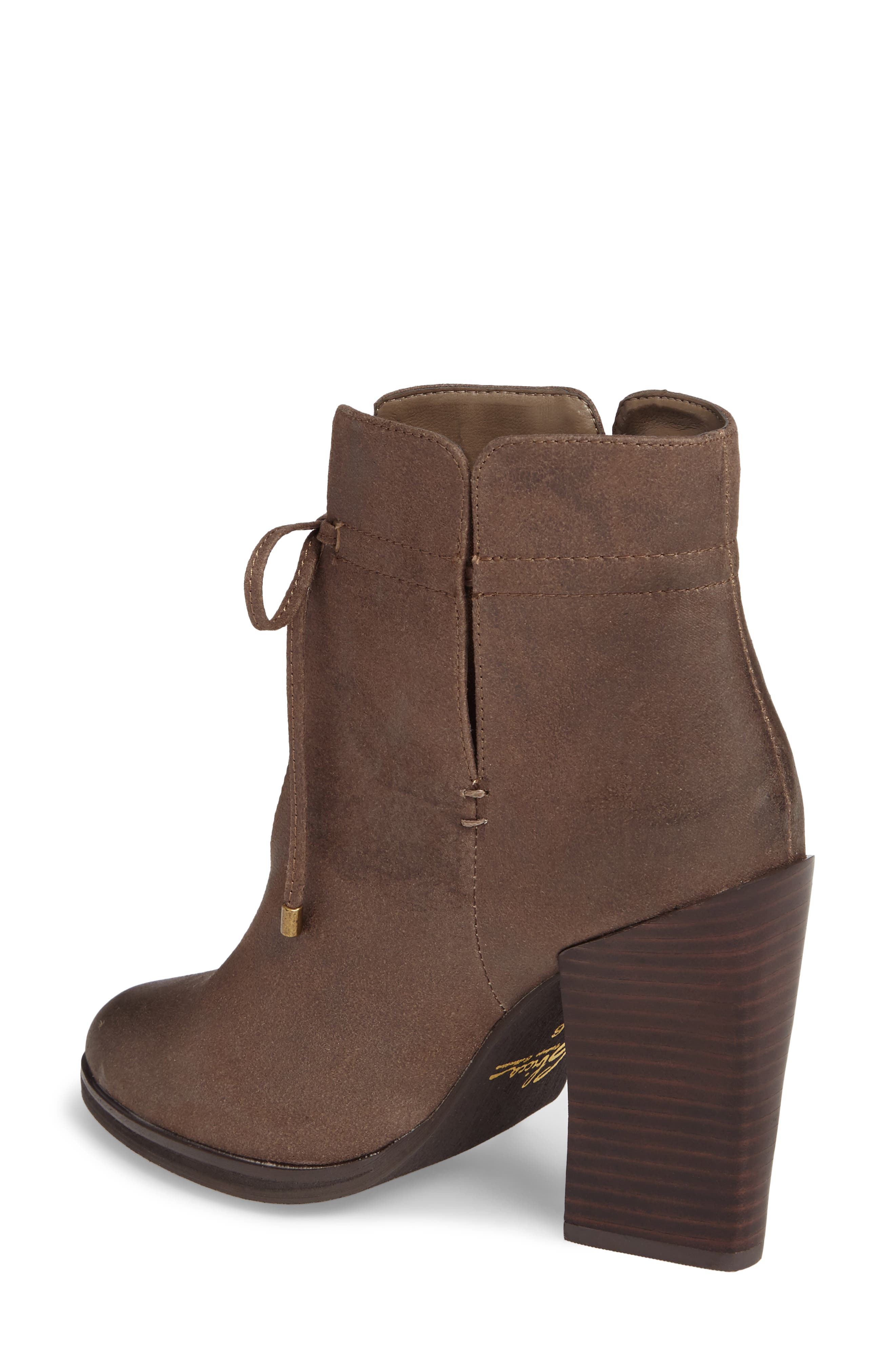 Chick Flick Bootie, Alternate, color, TAUPE FAUX LEATHER