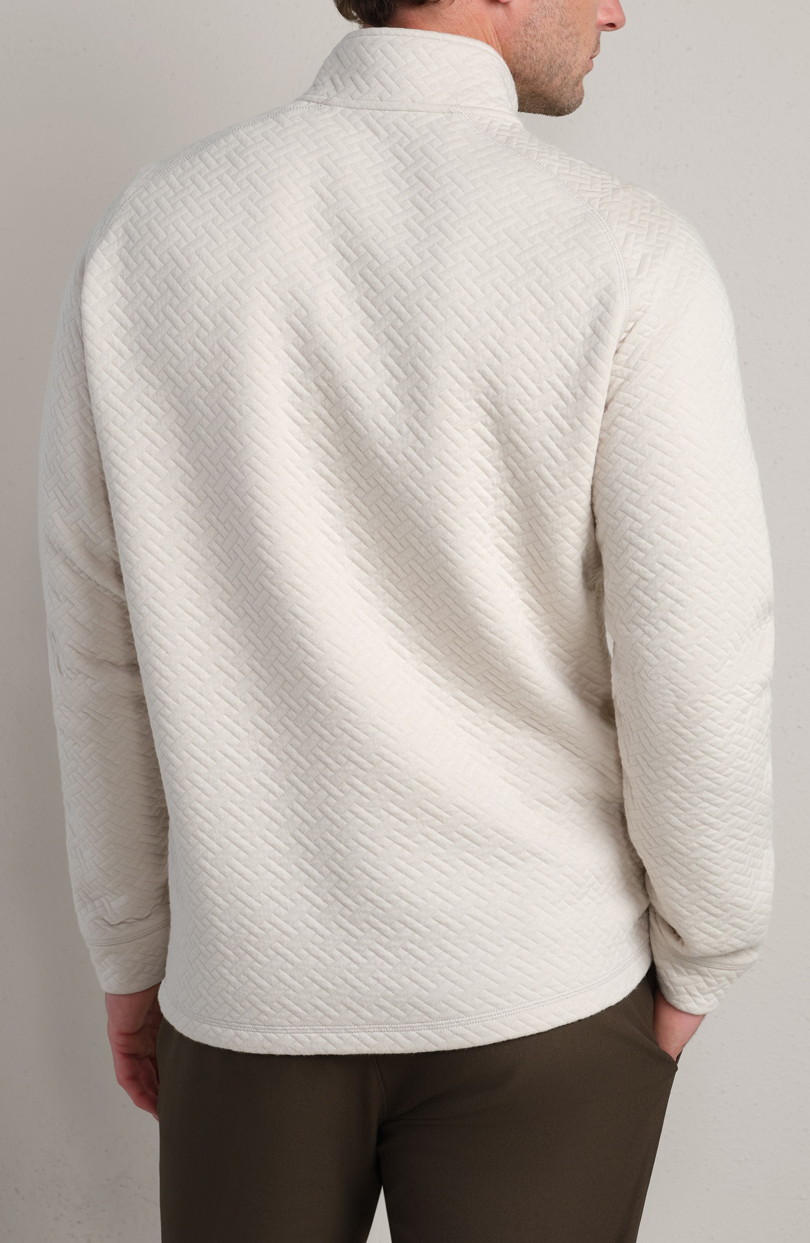 Мужские свитеры Rhone Weekend Quilted Pullover — фото 2