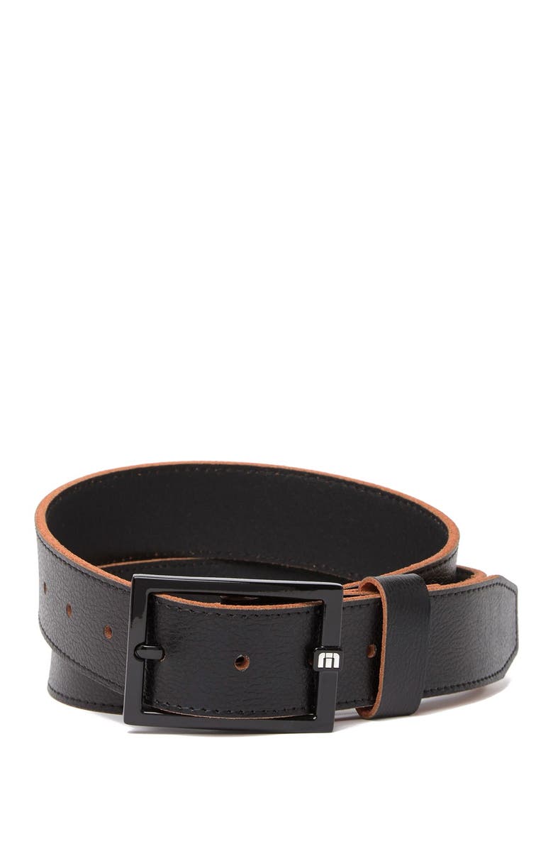 TravisMathew Bruno 2 Leather Belt, Main, color, 
