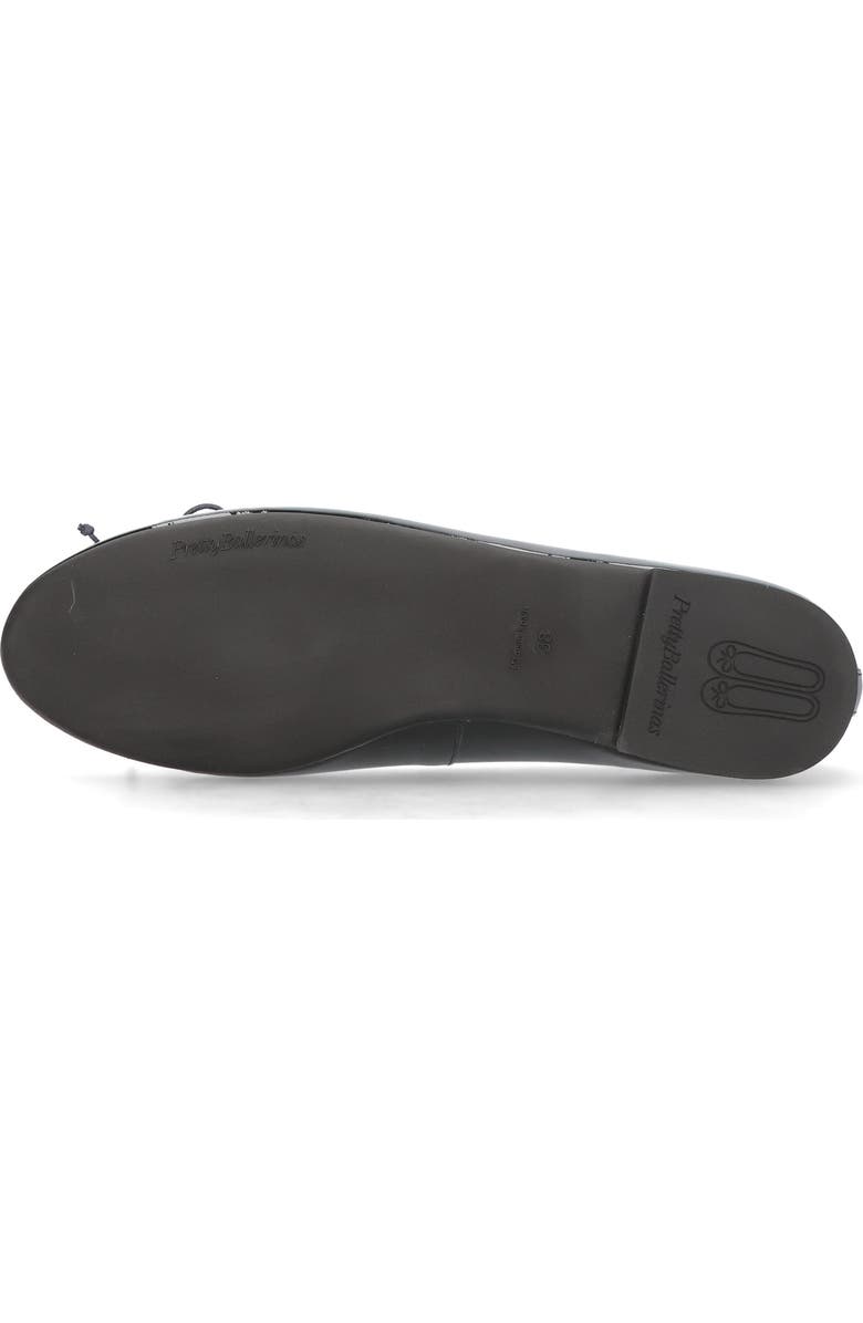 Pretty Ballerinas Round Toe Patent Ballet Flat, Alternate, color, Blue