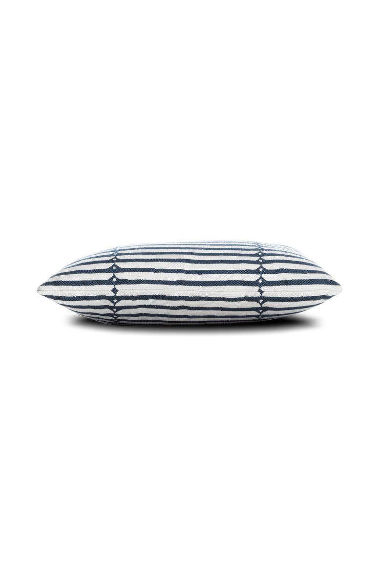 Sincerity Indoor & Outdoor Woven Accent Pillow, Alternate, color, Denim