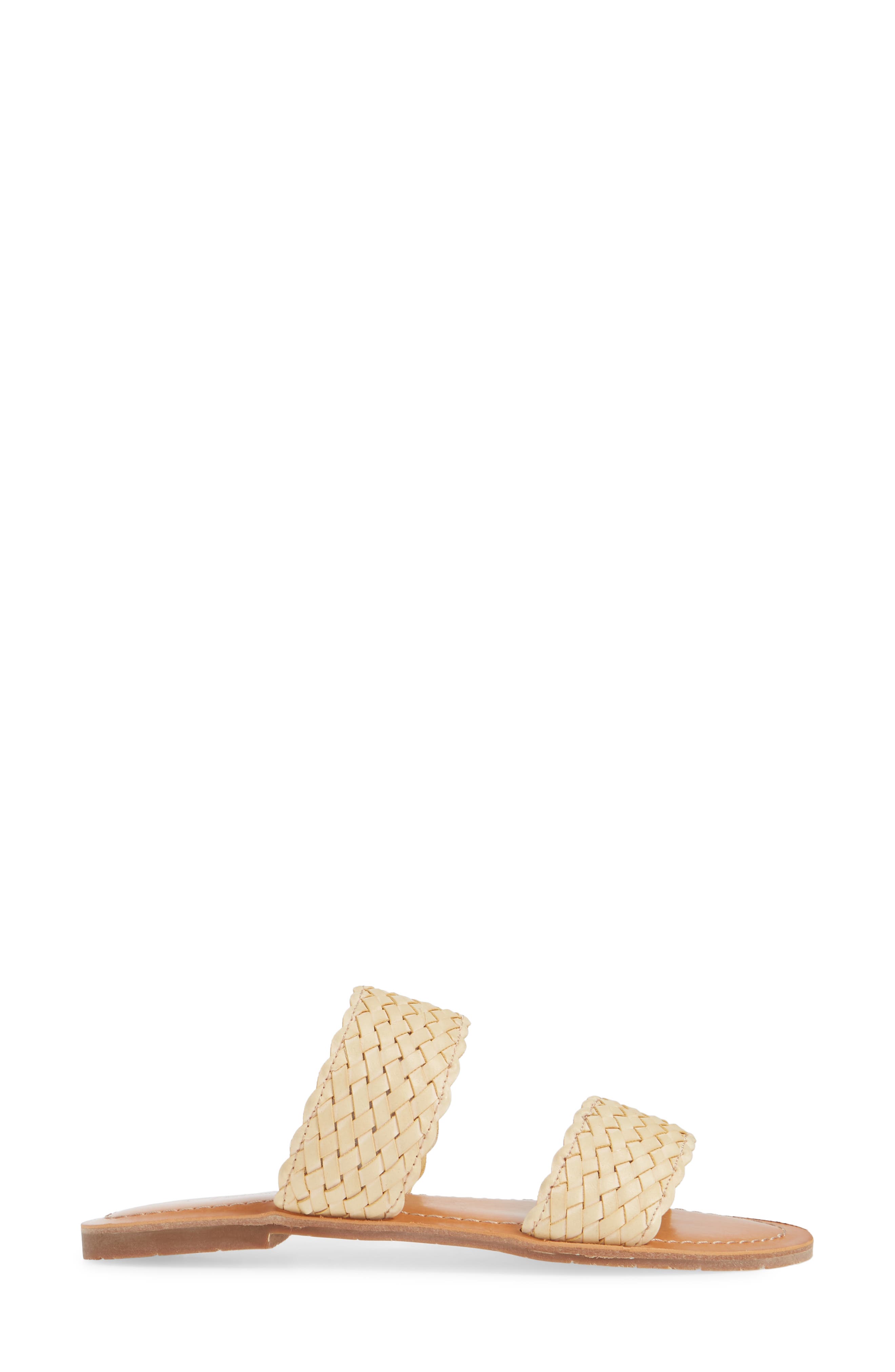 Vegan Woven Strap Sandal, Alternate, color, NATURAL