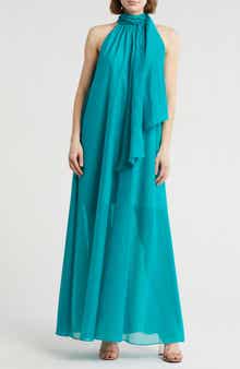 Arikka Sleeveless Organza Maxi Dress