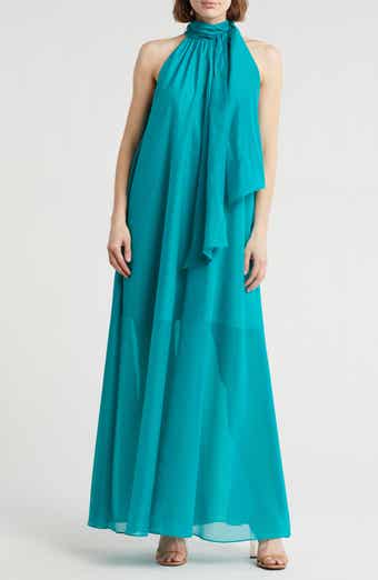 Arikka Sleeveless Organza Maxi Dress