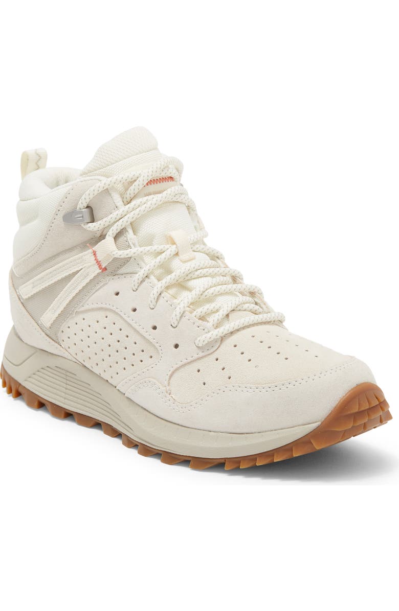 Merrell Wildwood Mid Waterproof Hiking Shoe, Main, color,