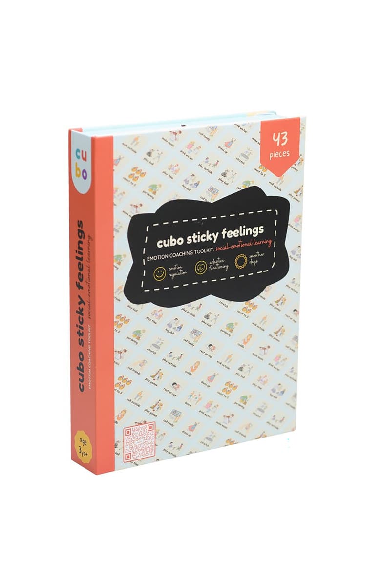 Cubo Sticky Feelings Emotion Coaching Toolkit, Kids & Toddlers Ages 3+, Main, color, Multicolored