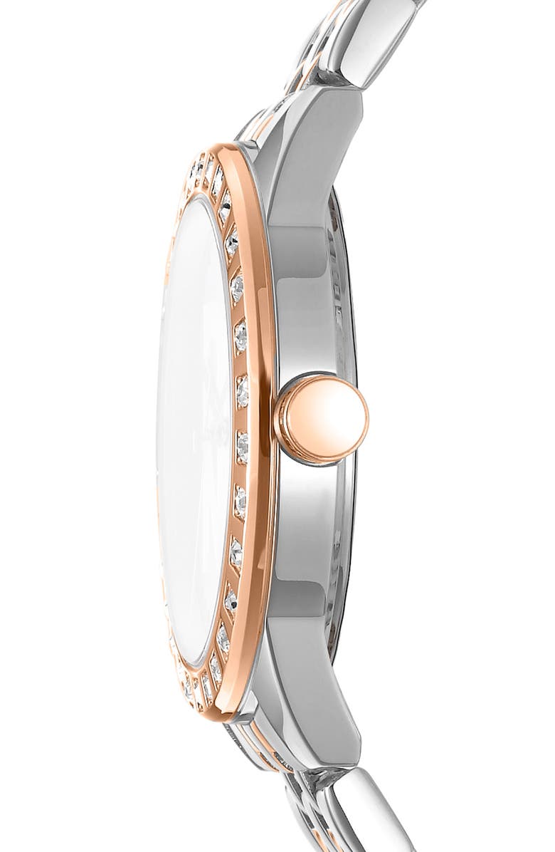 GEVRIL Two-Tone Bracelet Watch, Alternate, color, 