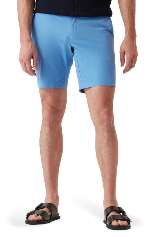 Shop Deke Galaxy Ultra 4x Stretch Twill Bermuda Shorts In Lake