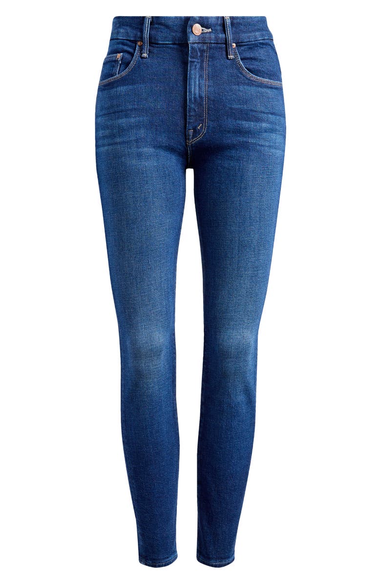 MOTHER Looker High Waist Ankle Skinny Jeans, Alternate, color, Made For Walking