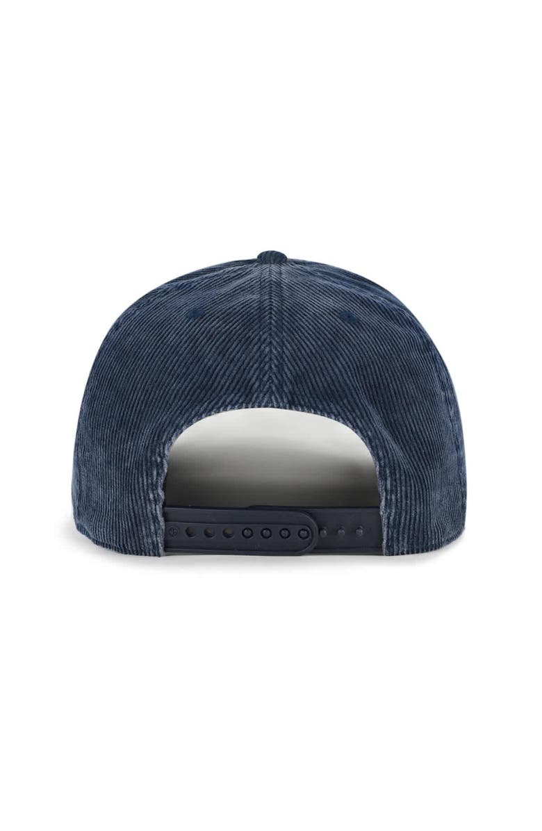 '47 Men's '47 Navy Michigan Wolverines Reclaim Snow Wash Corduroy Hitch Adjustable Hat, Alternate, color, Navy