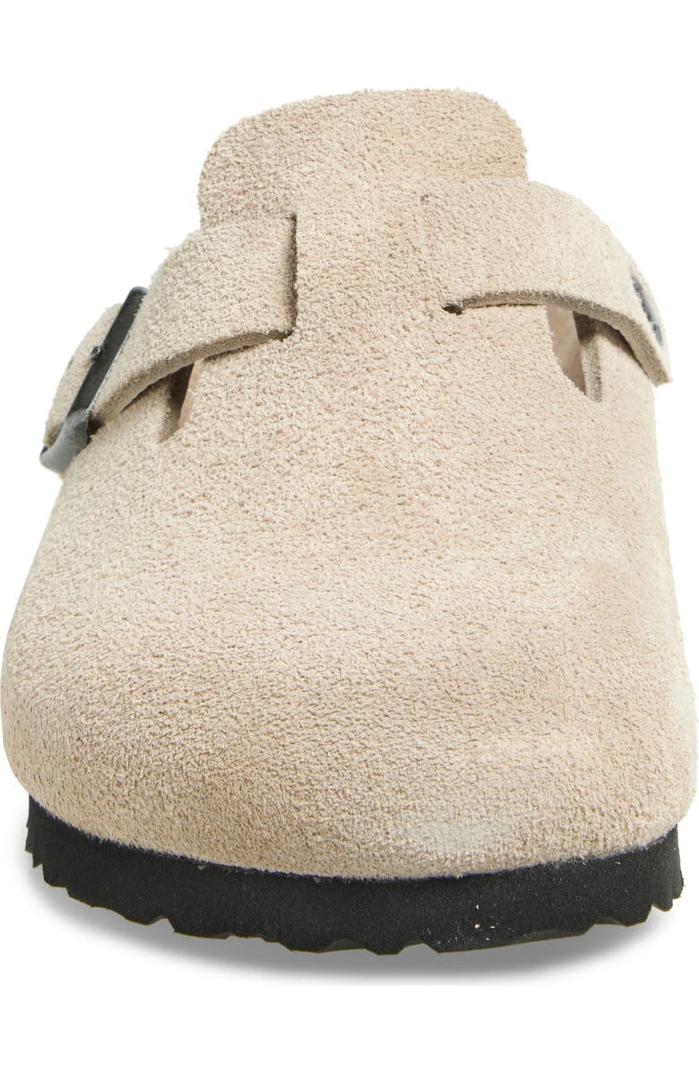 Birkenstock Boston Soft Footbed Clog, Alternate, color, Beige