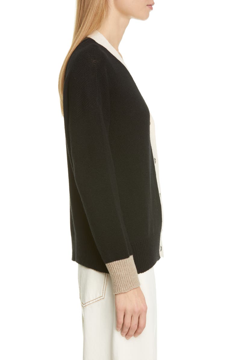 Marni Colorblock Cashmere Cardigan, Alternate, color,