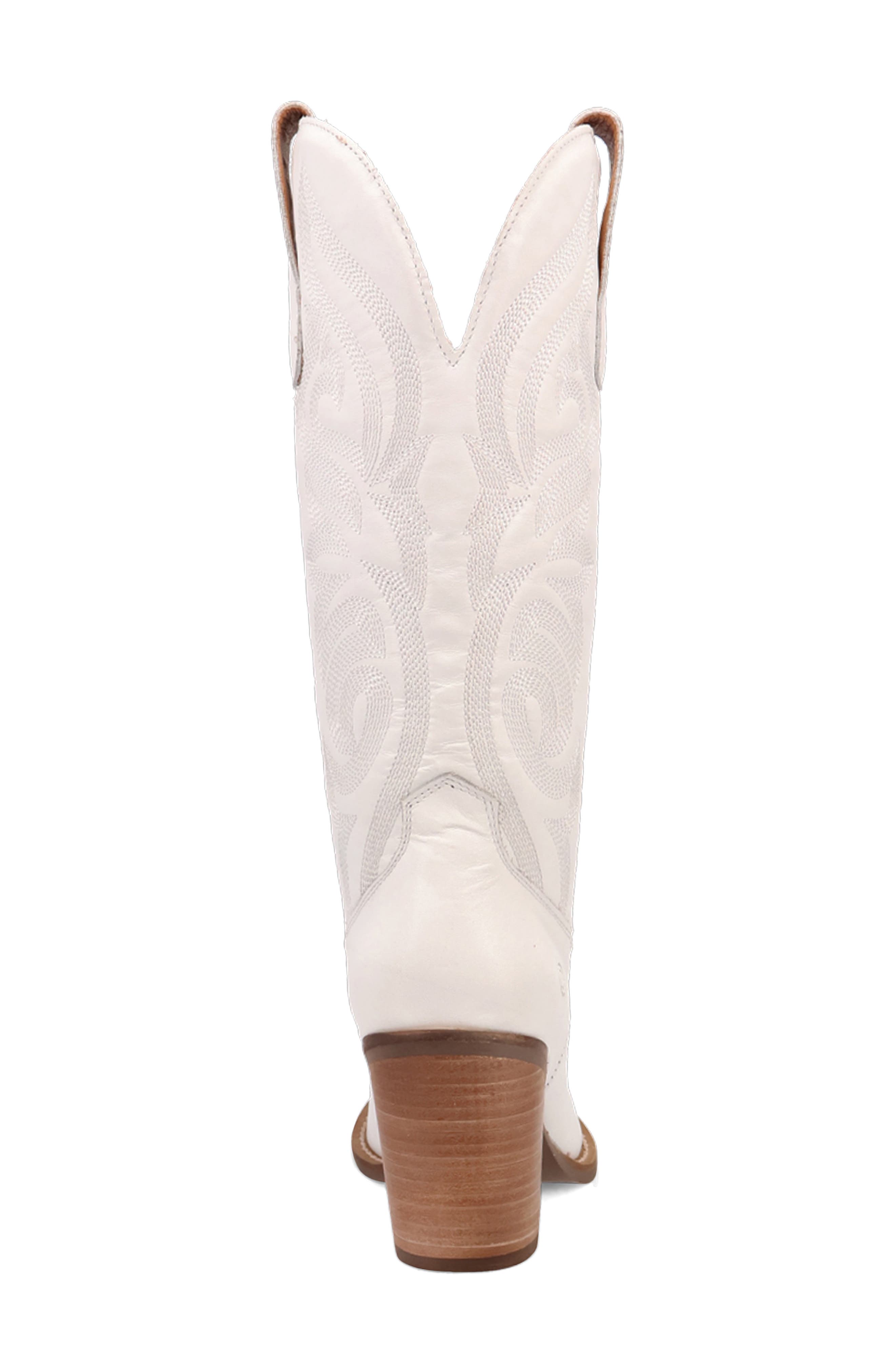 Dingo Hensley Western Boot, Alternate, color, White