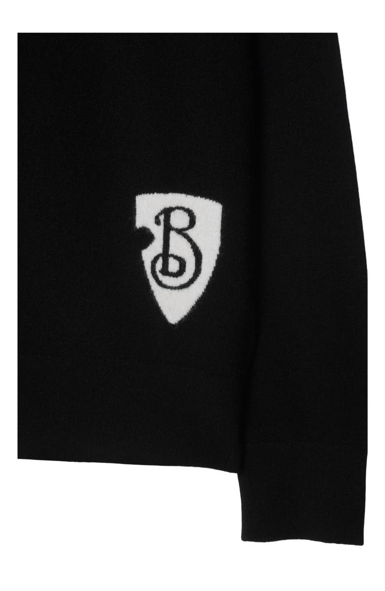 Burberry B Shield Wool Blend Sweater, Alternate, color,