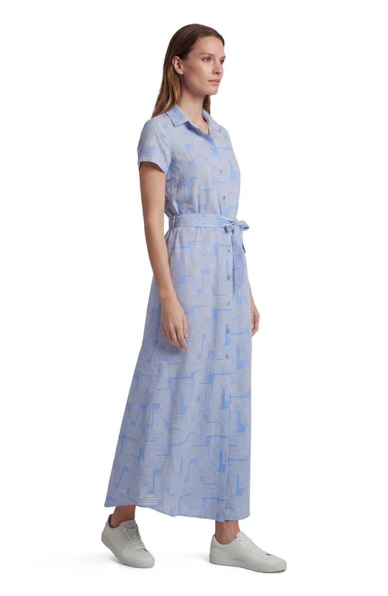 Lords of Harlech Inter Twine Womens Shirt Dress, Alternate, color, Inter Twine Blue