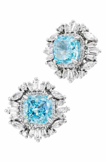 Cubic Zirconia Stud Earrings