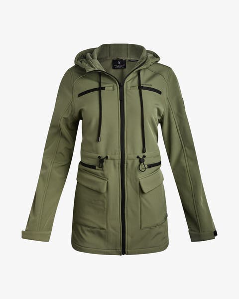 Women Long Softshell Jacket