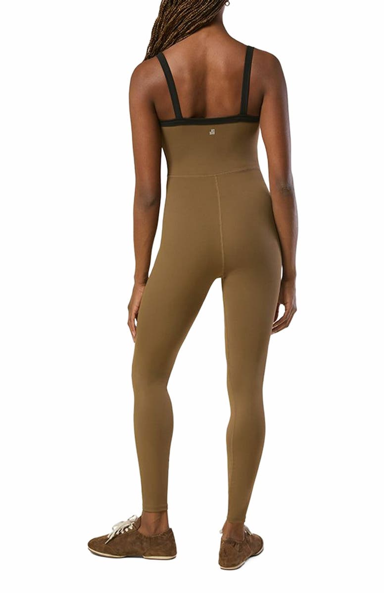 WeWoreWhat Contrast Strap Jumpsuit, Alternate, color, 