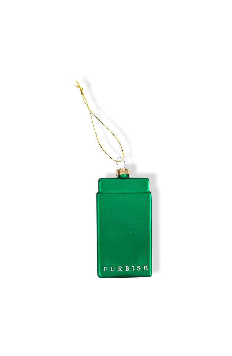 Furbish Matchbook Ornament - Sonoma, Alternate, color, Green