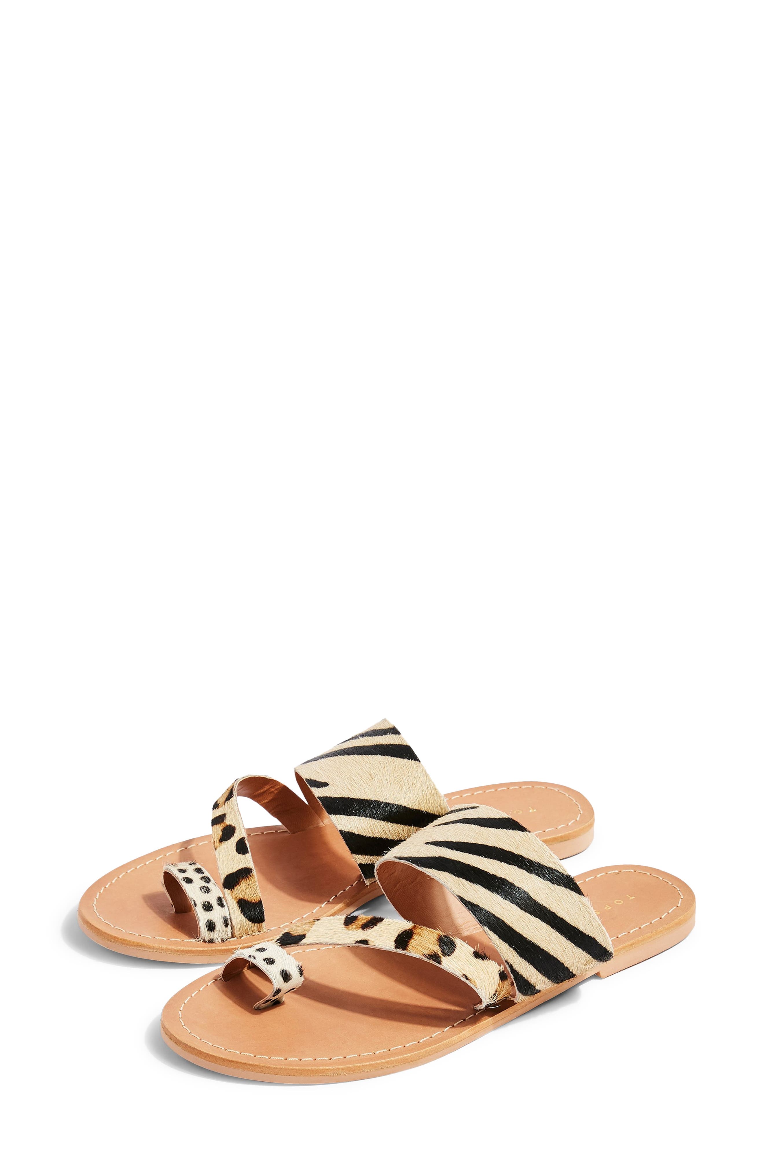 Topshop Honey Slide Sandal, Main, color, 