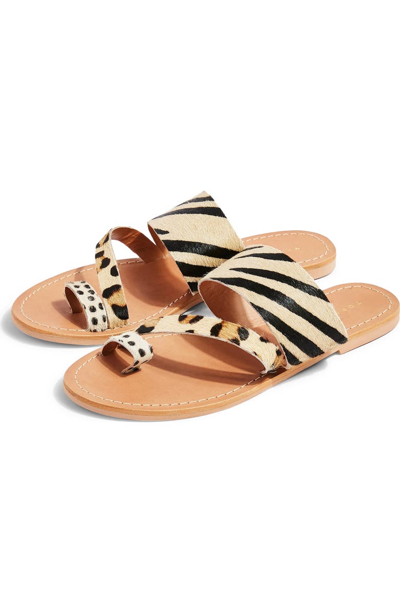 Topshop Honey Slide Sandal, Main, color,